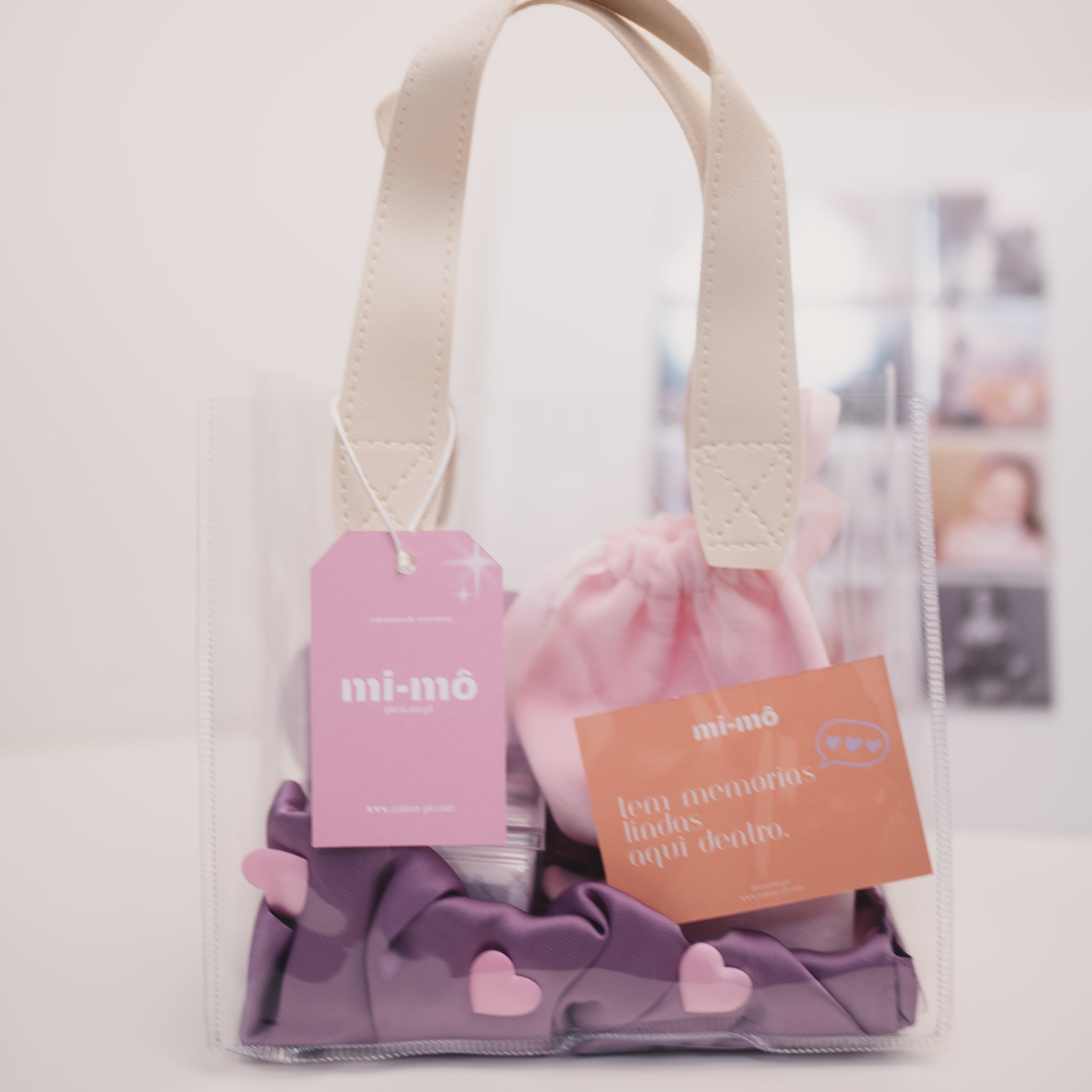 Kit presenteável - Ímanes personalizados com fotos - 5x5cm