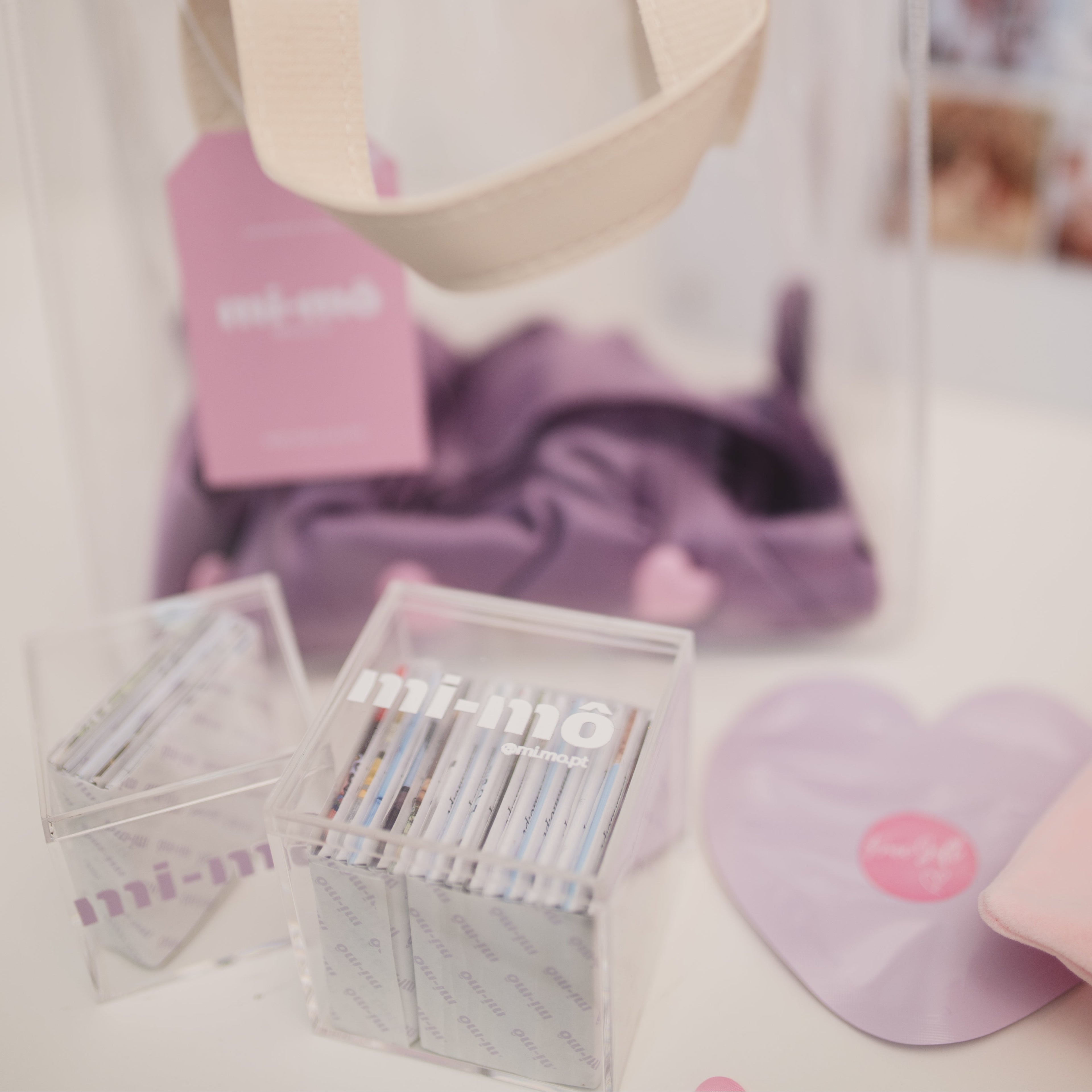 Kit presenteável - Ímanes personalizados com fotos - 5x5cm